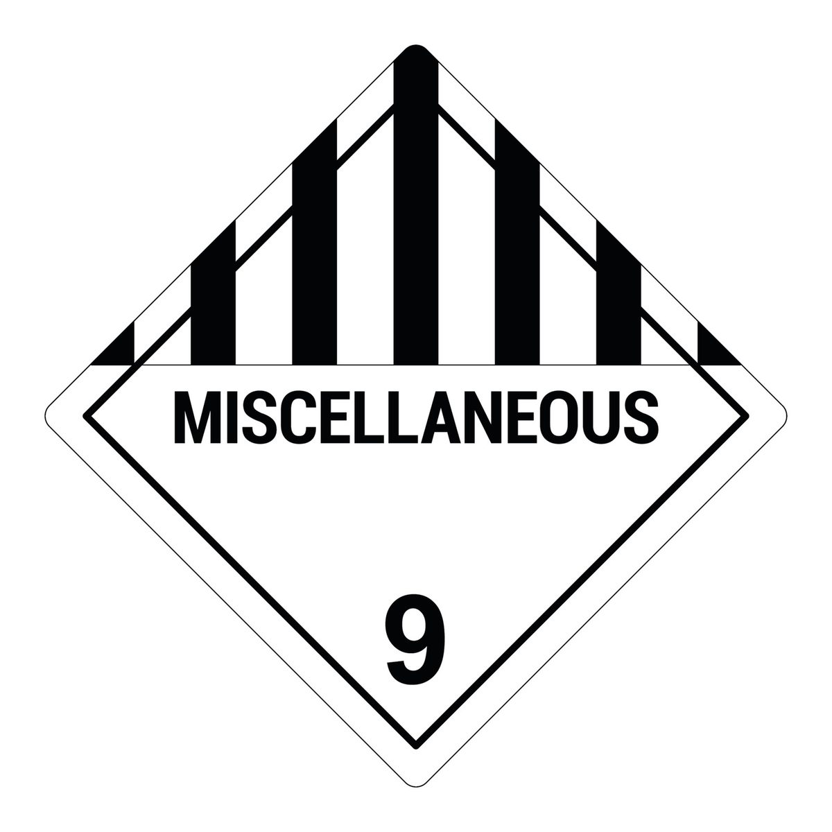 ADR klasse 9 sticker Miscellaneous