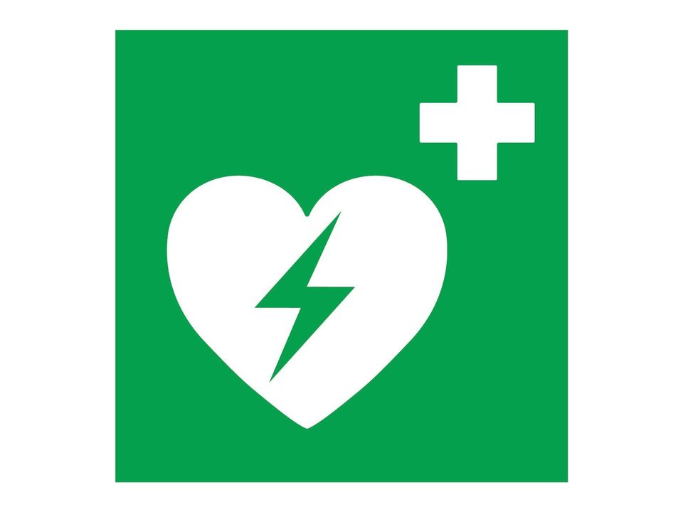 AED sticker