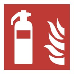 Brandblusser sticker