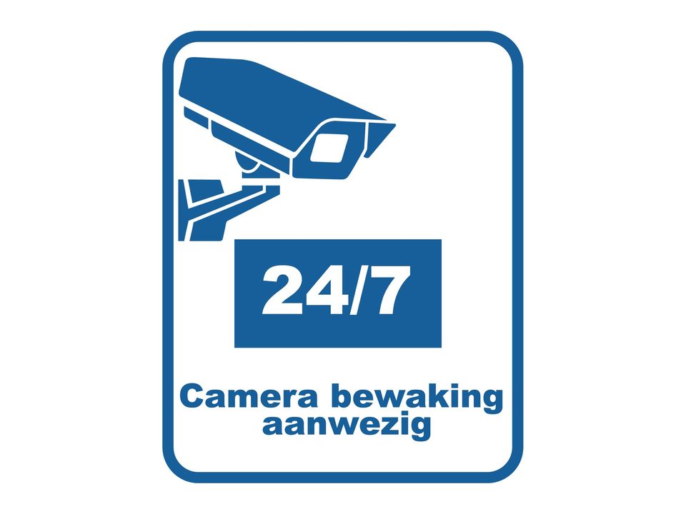 Camera Bewaking 24/7 Bord