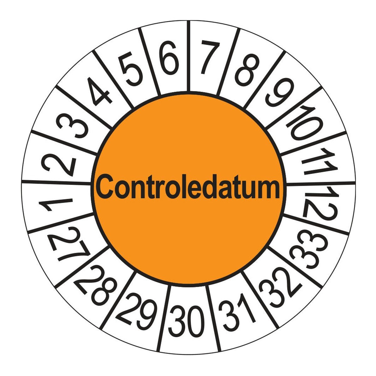 Keuringsstickers Controledatum 2027