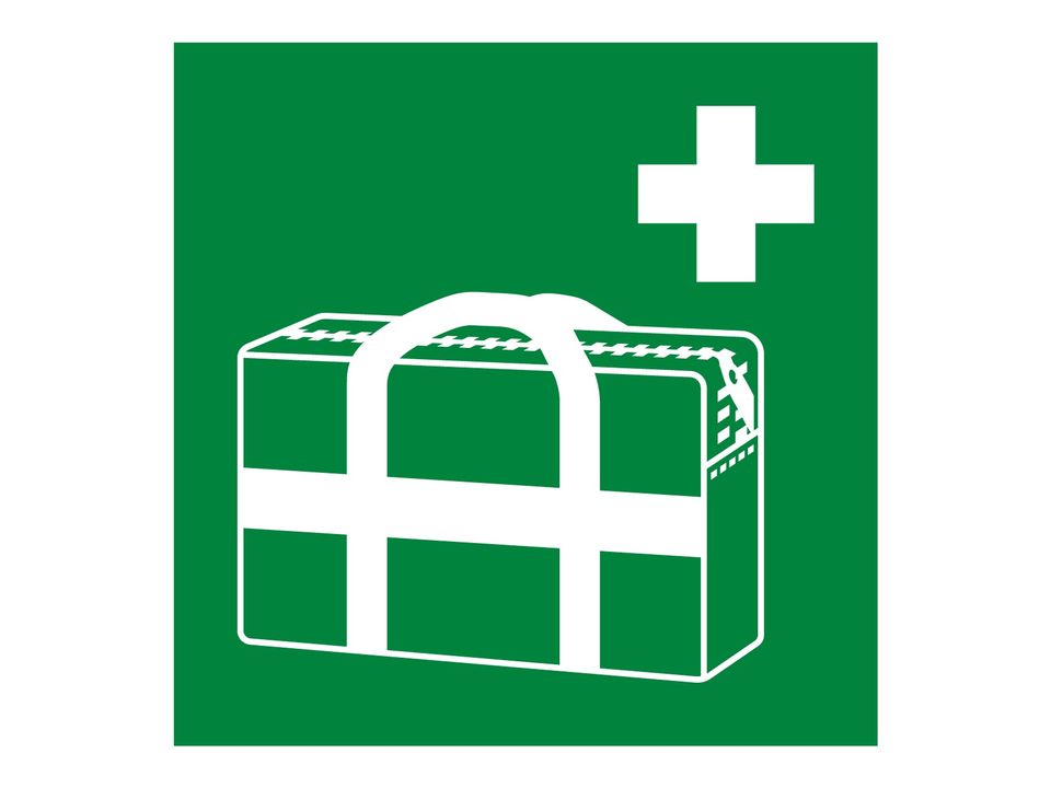 Medische noodtas sticker