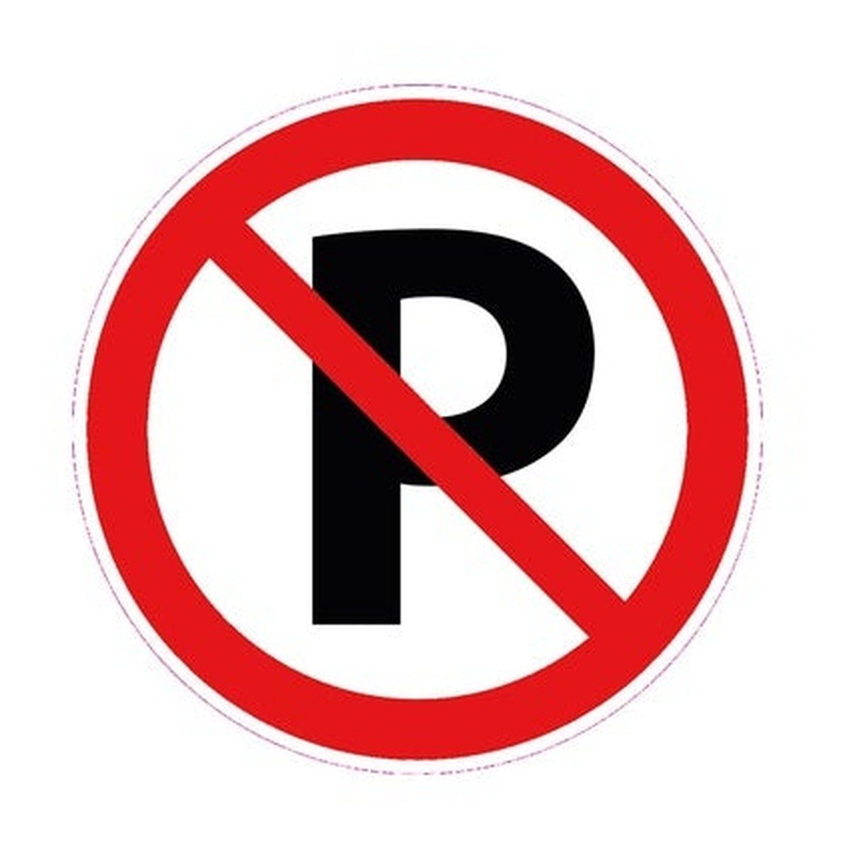 Niet Parkeren Sticker