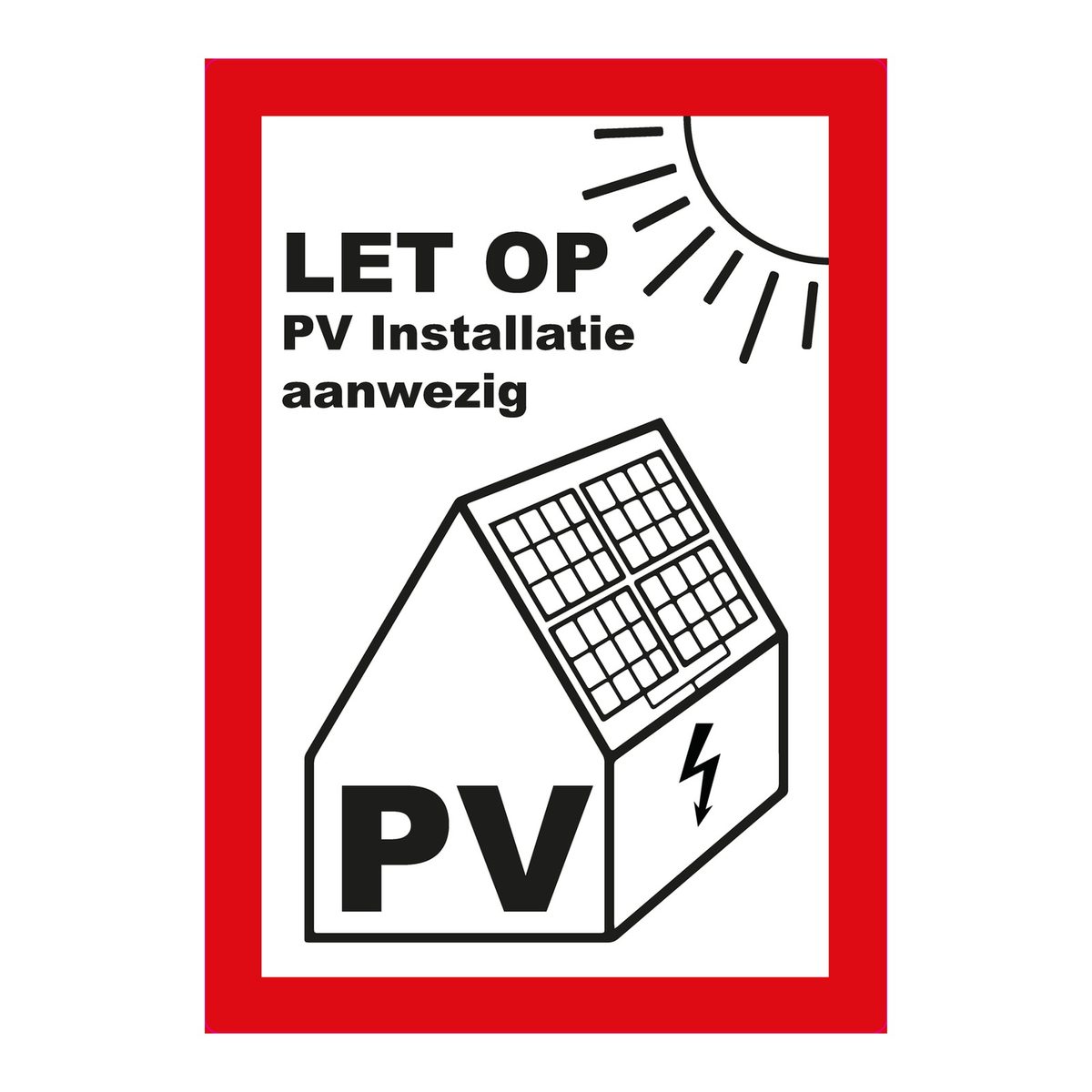 PV sticker NEN 1010
