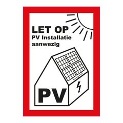 PV sticker NEN 1010