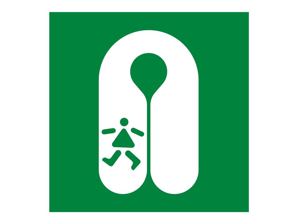 Reddingsvest kind sticker