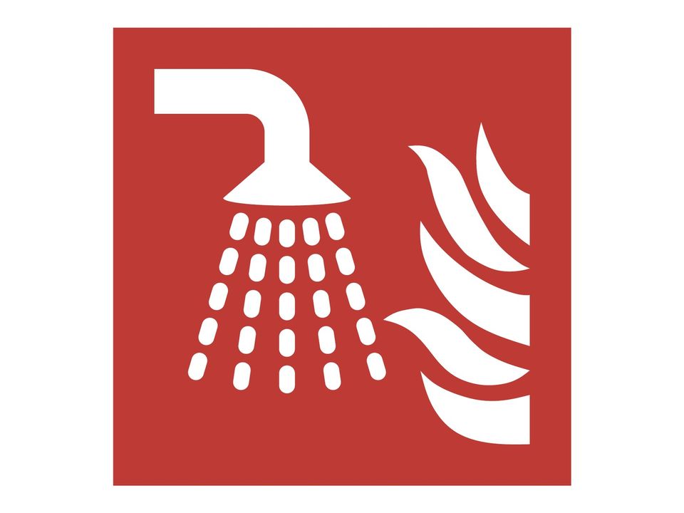 Sprinkler sticker