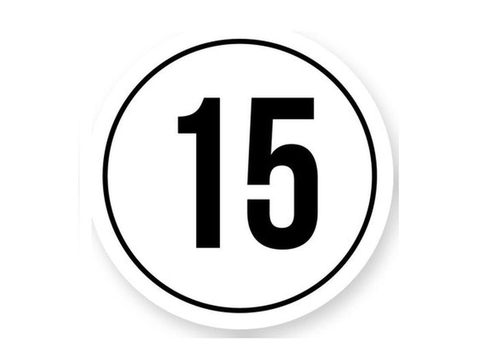 Tempo 15 sticker