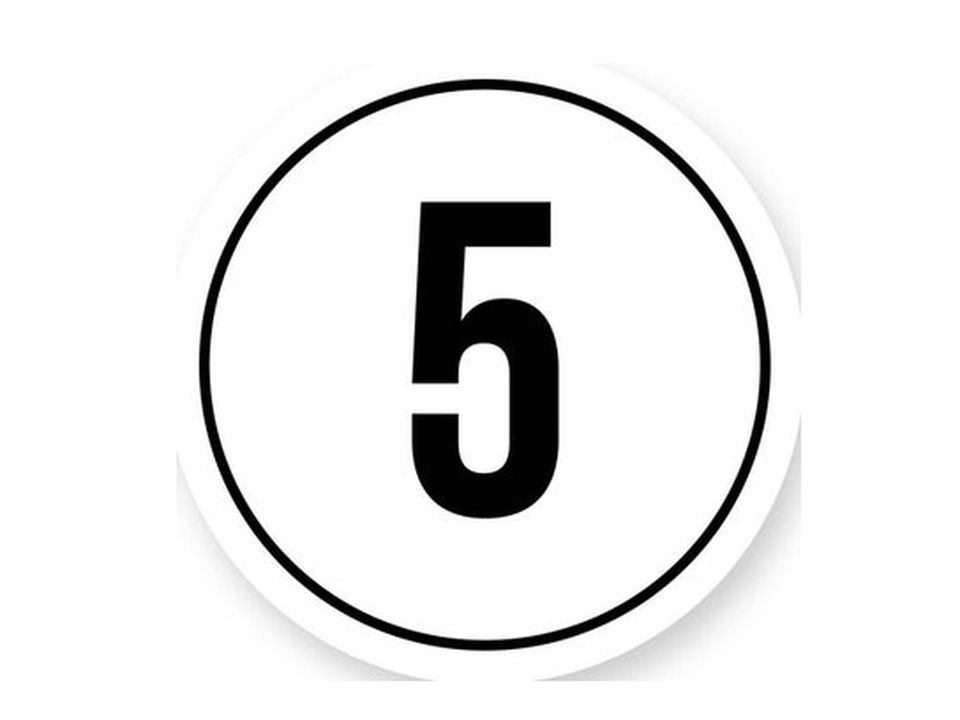 Tempo 5 sticker