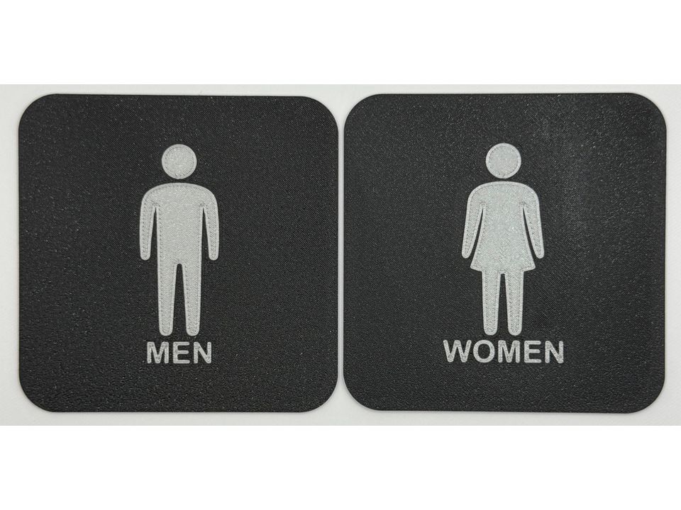Toilet bordjes
