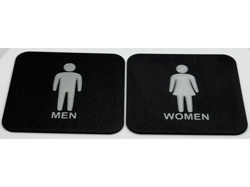 Toilet bordjes, foto 2