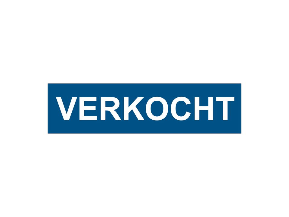 Verkocht sticker