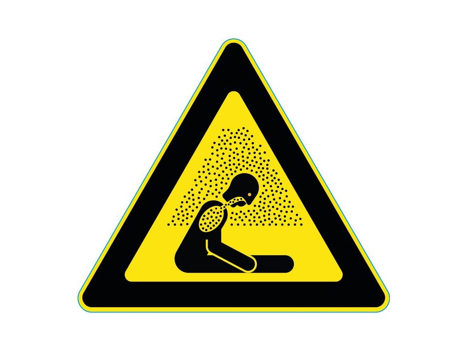 Waarschuwingssticker verstikkingsgevaar